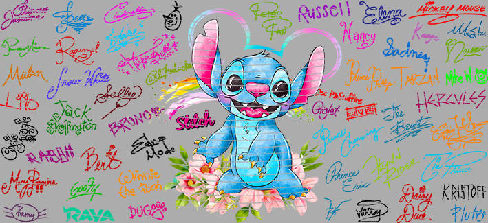 16oz Disney style-D-1299